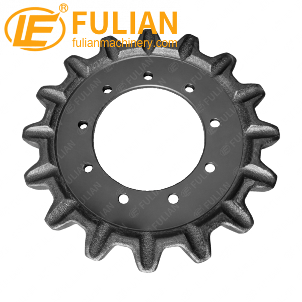 sprocket drive wheel for takeuchi tl8 tl130 tl230, gehl ctl60 ctl65, mustang mtl16 mtl316 loader (copy)
